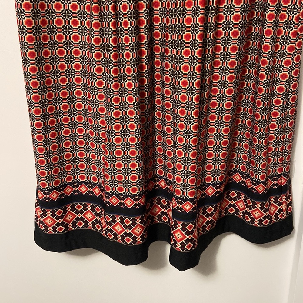 Perceptions Patterned Dress - Picture 3 of 6
